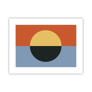 Poszter - A meleg és a hideg kompozíciója - 40x30 cm