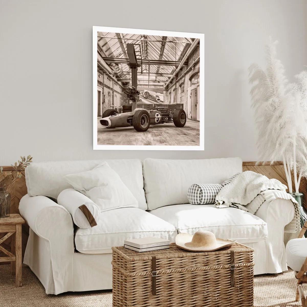 Poszter - A győztes pihenője - 40x40 cm