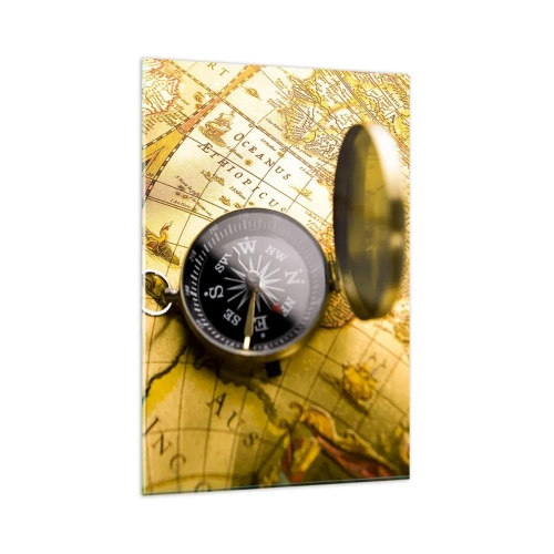 Üveg kép - Vagy talán a világ végére? - 80x120 cm