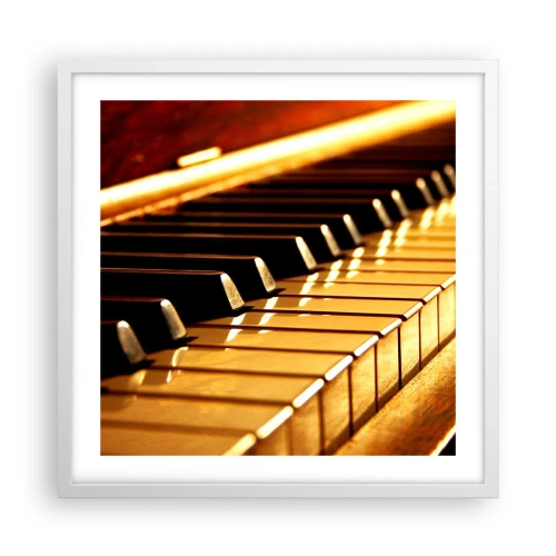 Poszter fekete keretben - Végtelen lehetőségek - 50x50 cm