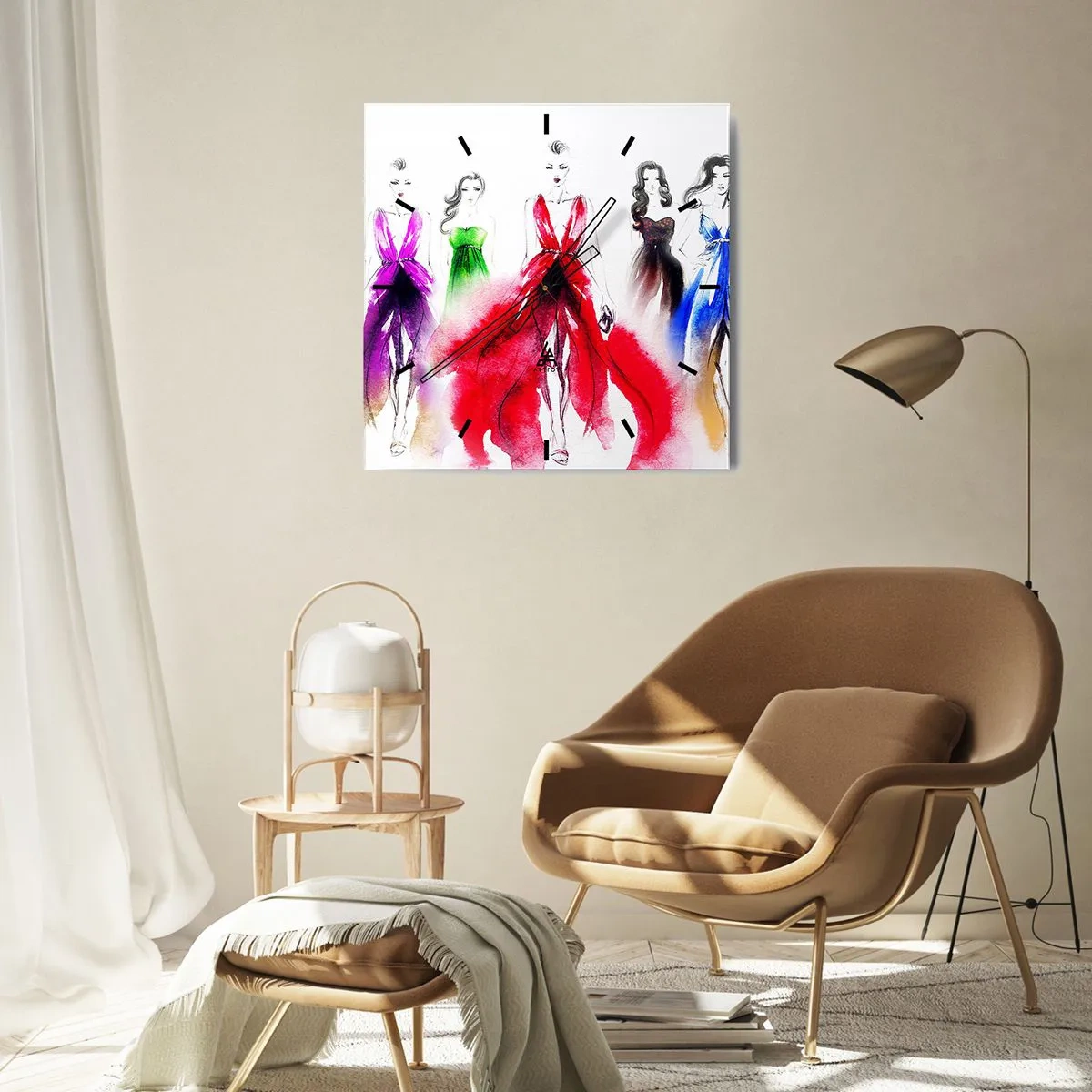 Falióra, Óra - Hangulatok a jelmezekhez - 40x40 cm