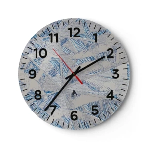 Falióra, Óra - A szürkéskék labirintusban - 40x40 cm