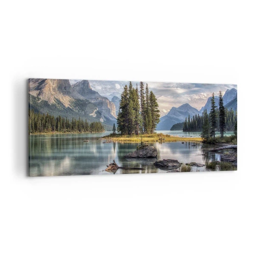 Vászonkép - A nagy és tiszta víz mellett... - 100x40 cm