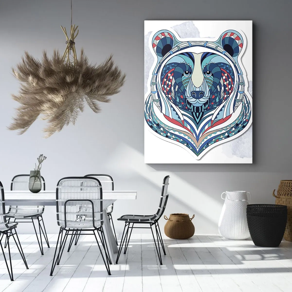 Vászonkép - Eviva Grenlandia! - 70x100 cm