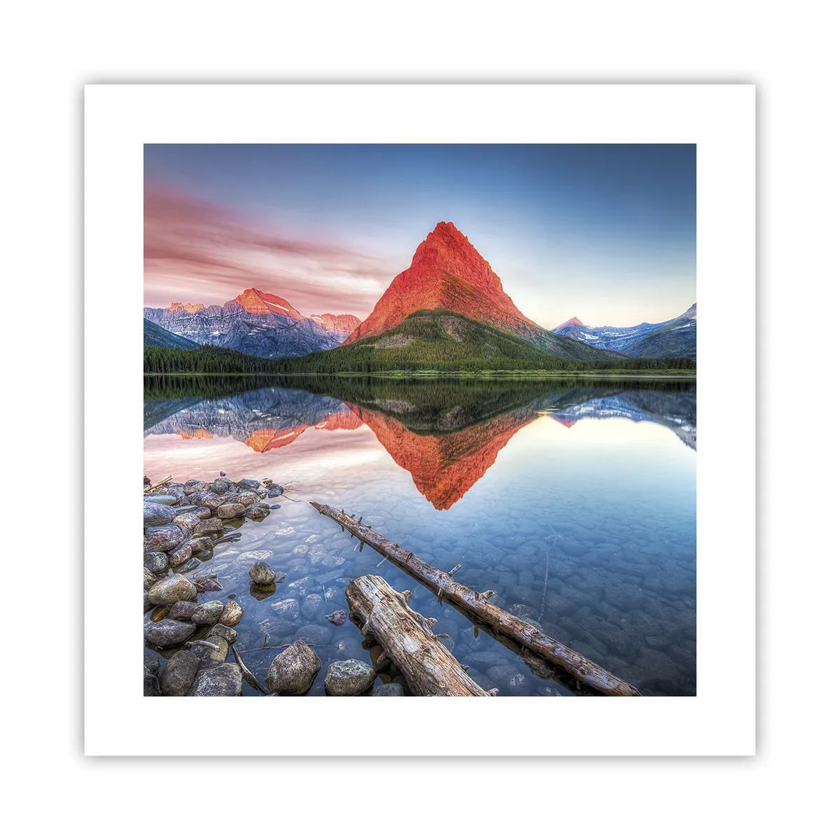 Poszter - Forróság és hideg - 40x40 cm
