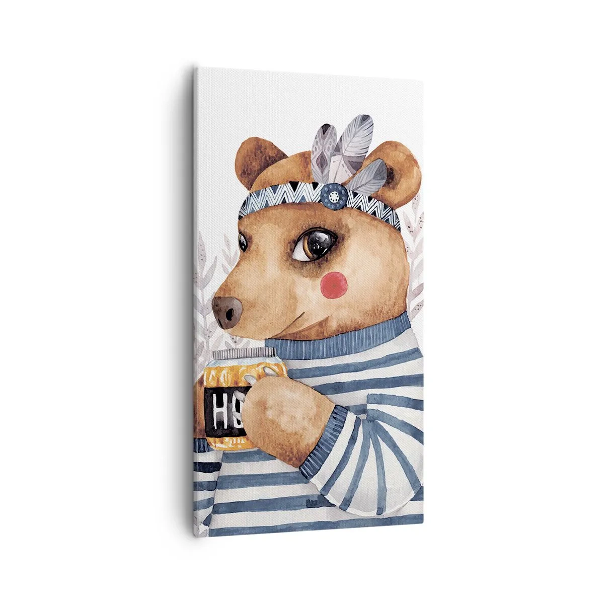 Vászonkép - Édes Mackó - 55x100 cm