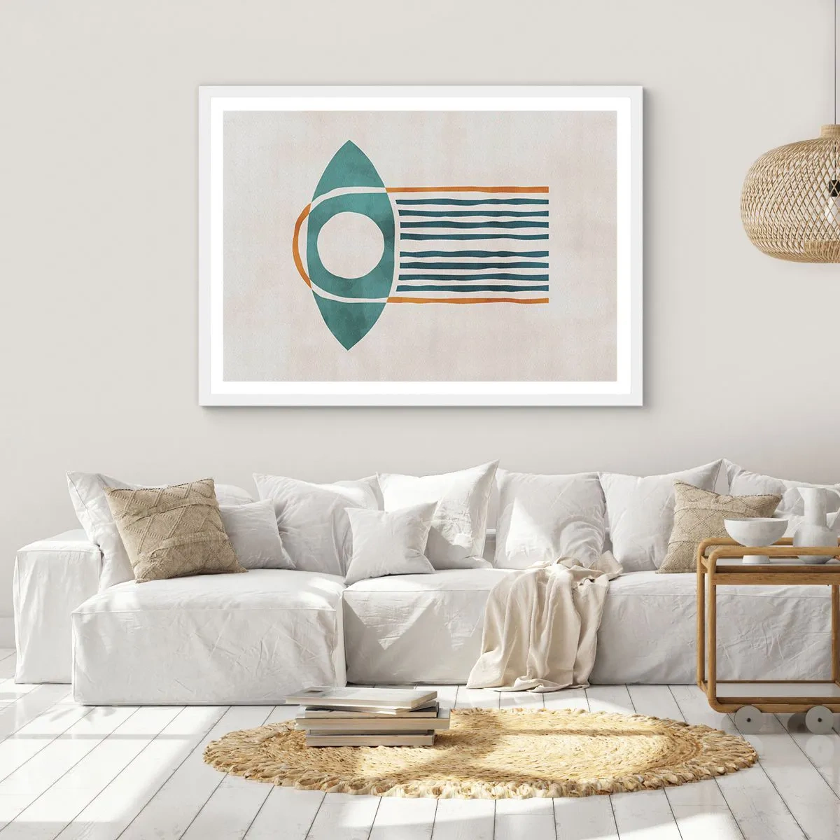 Poszter fekete keretben - Jelek és rituálék - 70x50 cm