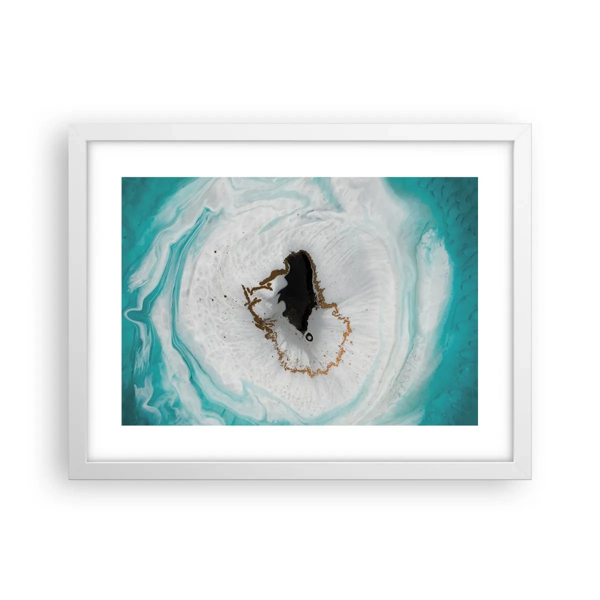 Poszter fekete keretben - Behatolni - 40x30 cm