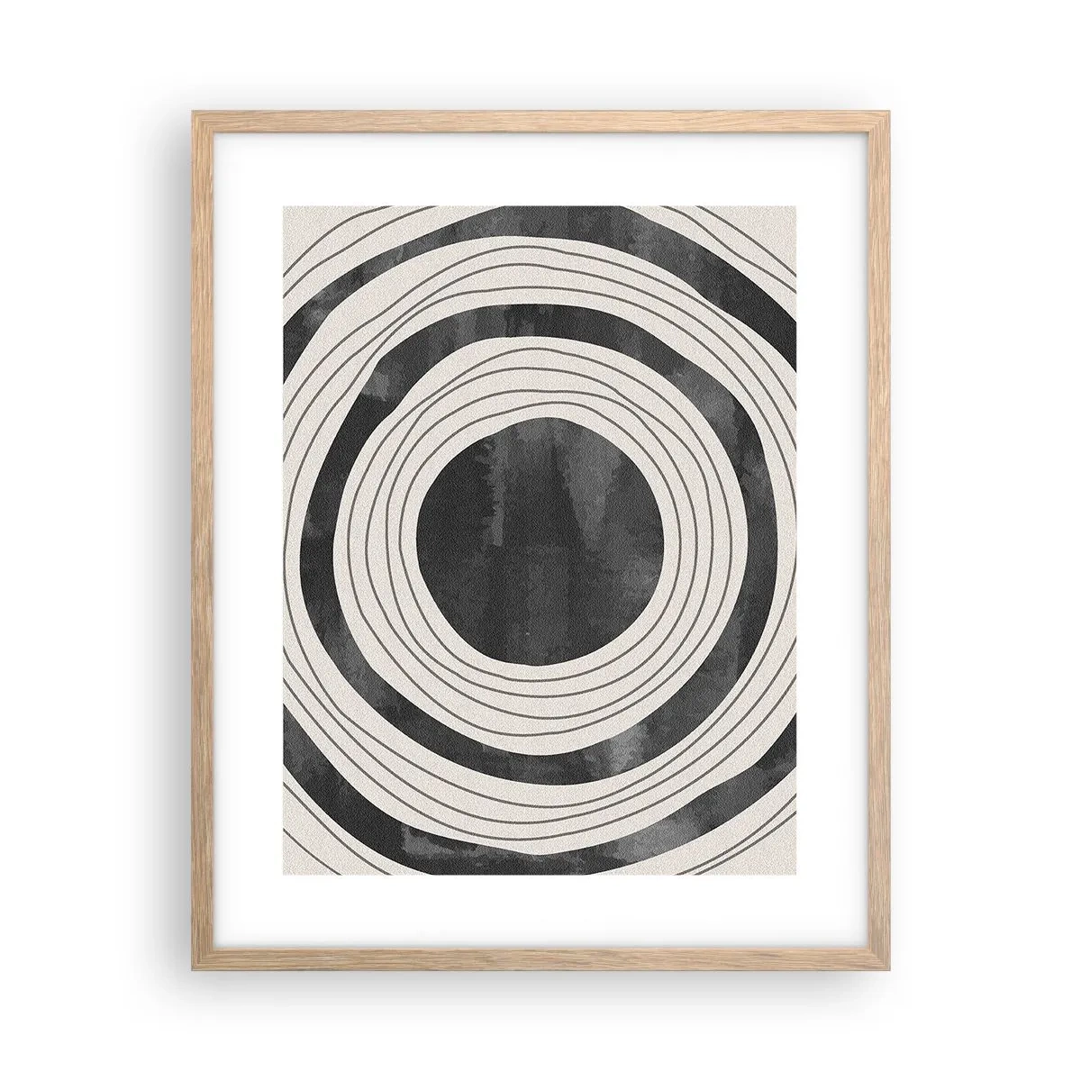 Poszter világos tölgy keretben - A legmélyén - 40x50 cm