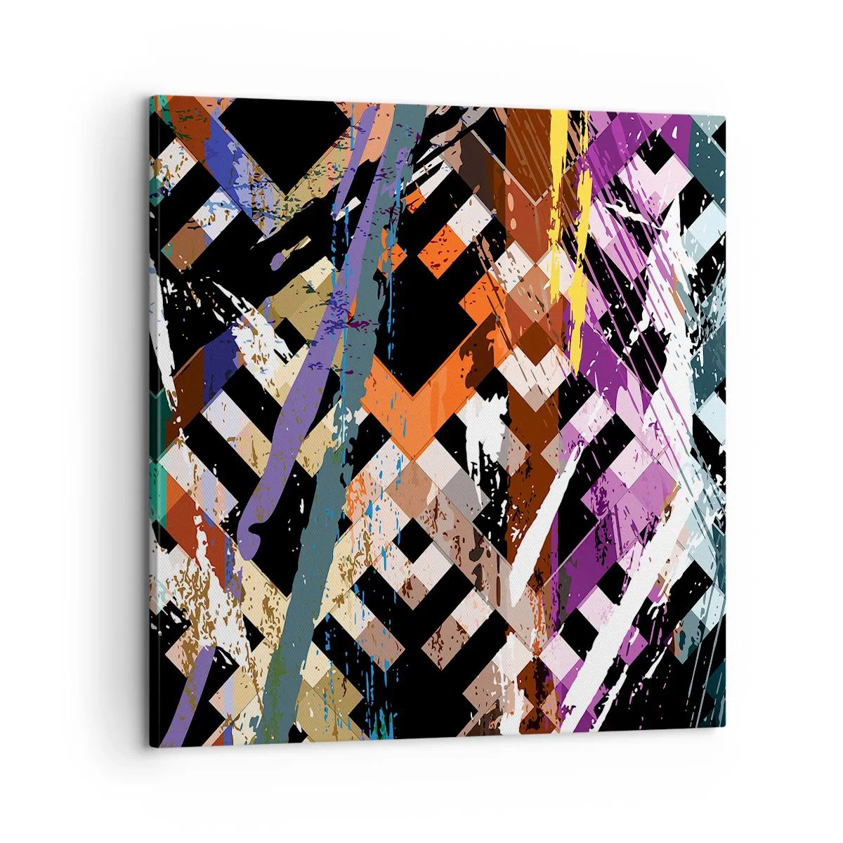 Vászonkép - A négyzeten - 60x60 cm