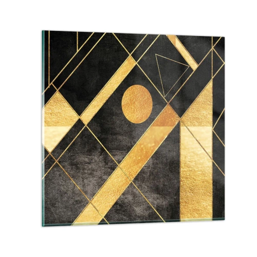 Üveg kép - A sivatag napja - 60x60 cm