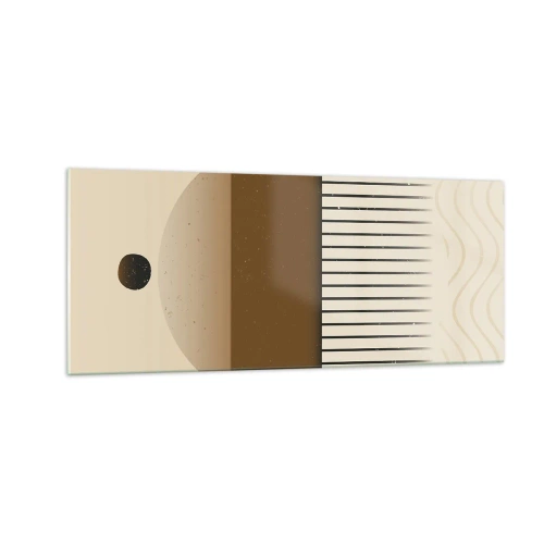 Üveg kép - Különféle államok - 100x40 cm