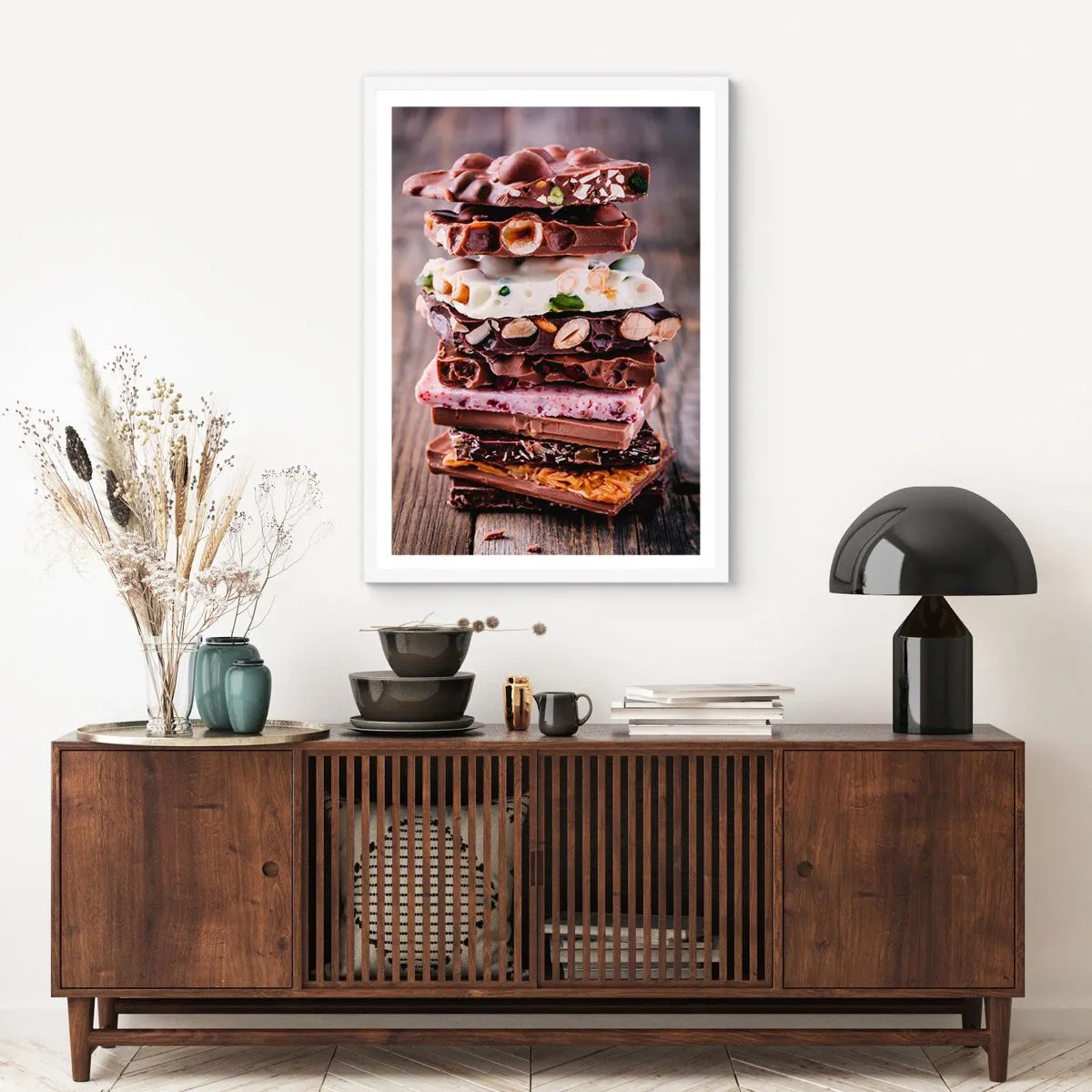 Poszter fekete keretben - Elragadó perspektíva - 70x100 cm