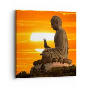 Vászonkép - Félelem nélkül a világtól - 30x30 cm