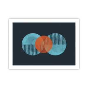Poszter - Szimmetrikus kompozíció - 70x50 cm