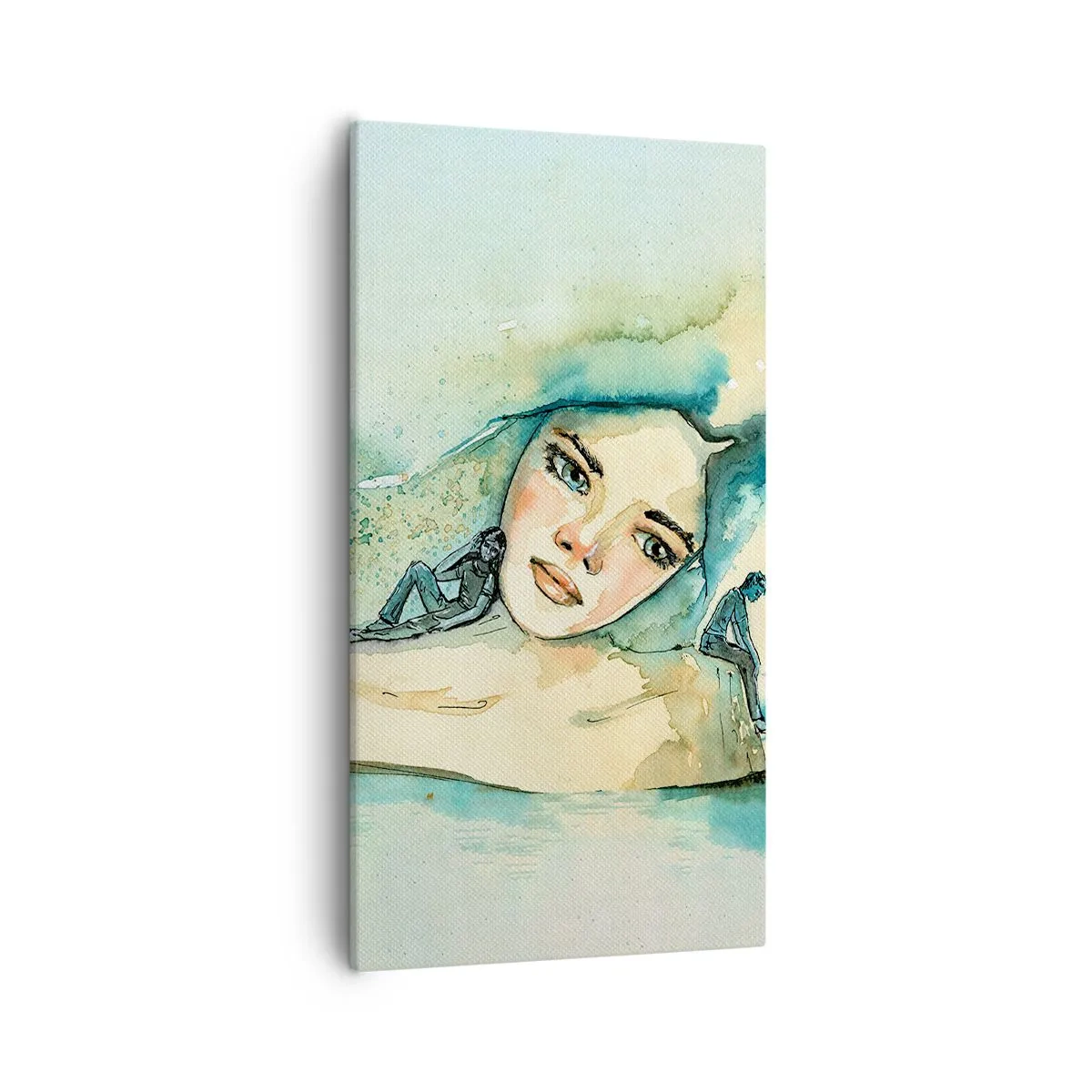 Vászonkép - Am I blue? - 55x100 cm