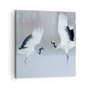 Vászonkép - Tánc a ködben - 50x50 cm