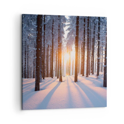 Vászonkép - Egyértelműen fekete-fehéren - 60x60 cm