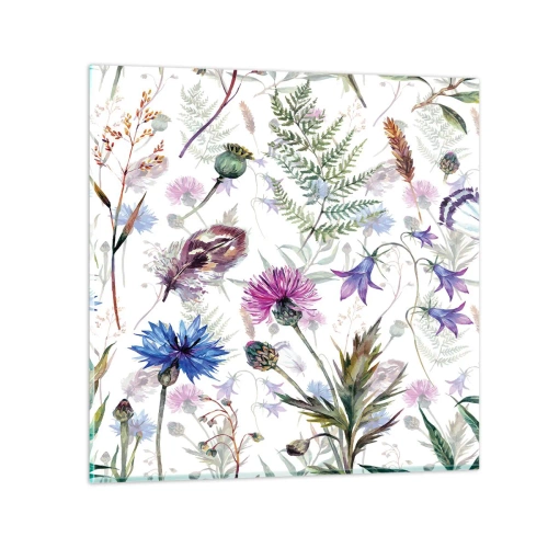 Üveg kép - Lengyel herbárium - 30x30 cm