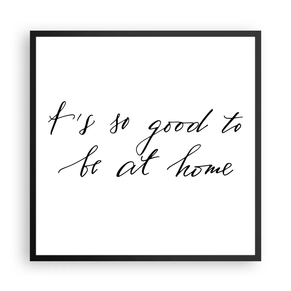 Poszter fehér keretben - Teljes igazság - 60x60 cm