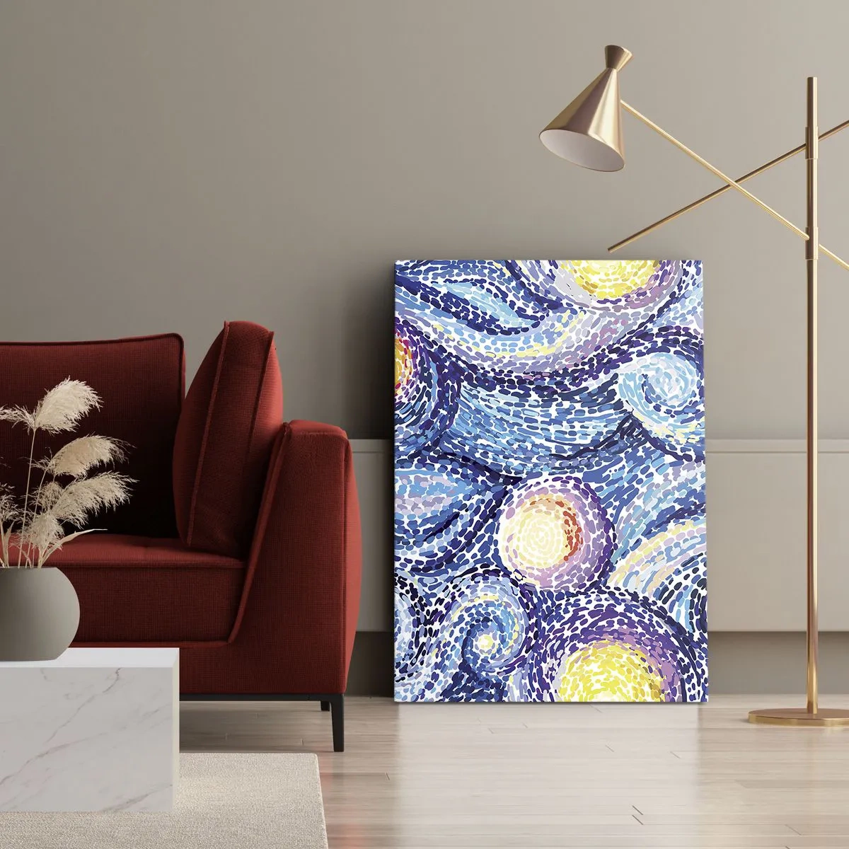 Vászonkép - Van Gogh képéből - 50x70 cm