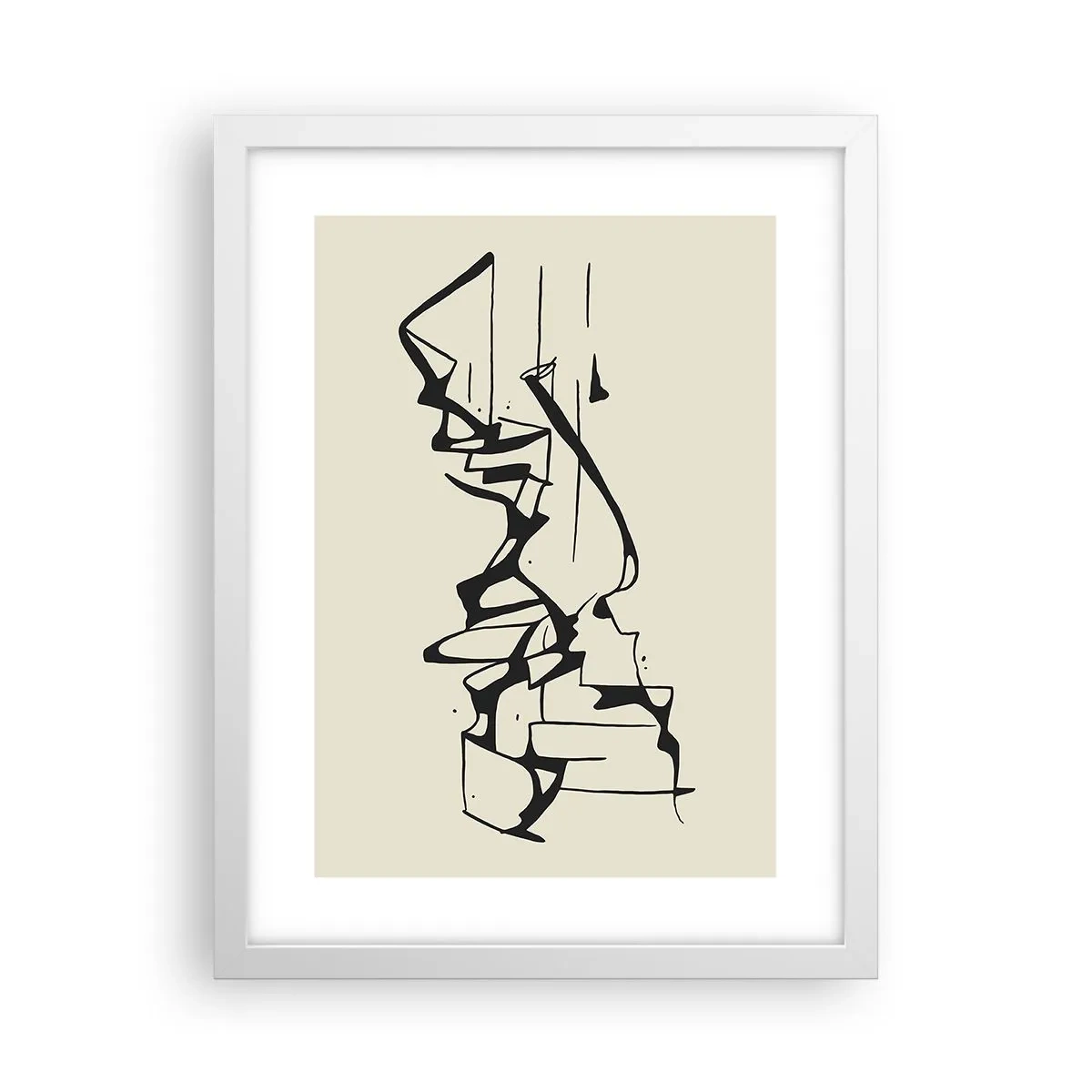 Poszter fekete keretben - Lehet egy táj - 30x40 cm