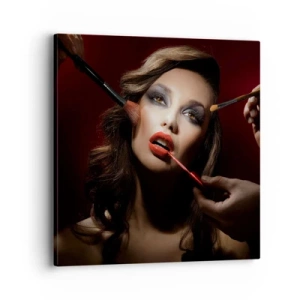 Vászonkép - Álmodozó szép - 40x40 cm