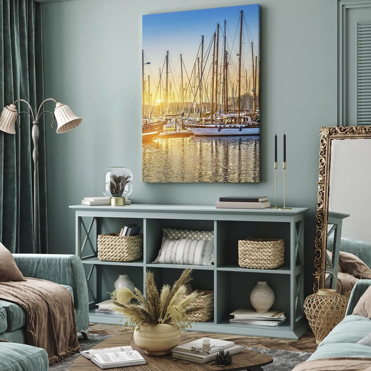 Vászonkép - A szél is kell aludjon - 45x80 cm