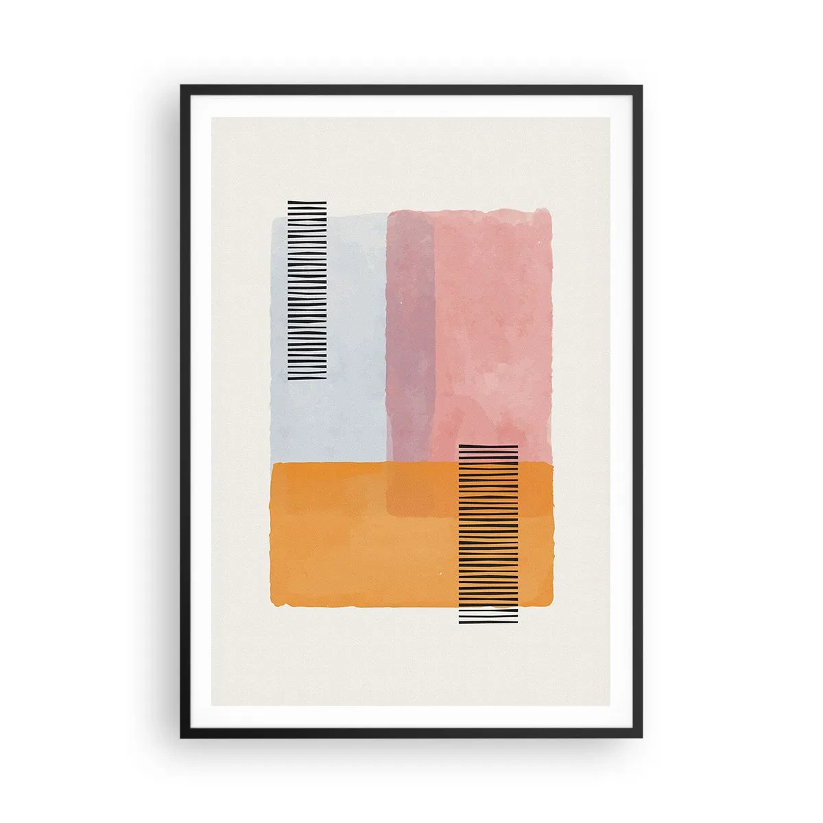 Poszter fehér keretben - Saroktól sarokig - 70x100 cm