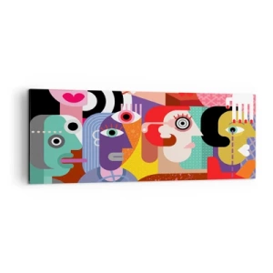 Vászonkép - Picassó úrtól vagyunk - 140x50 cm