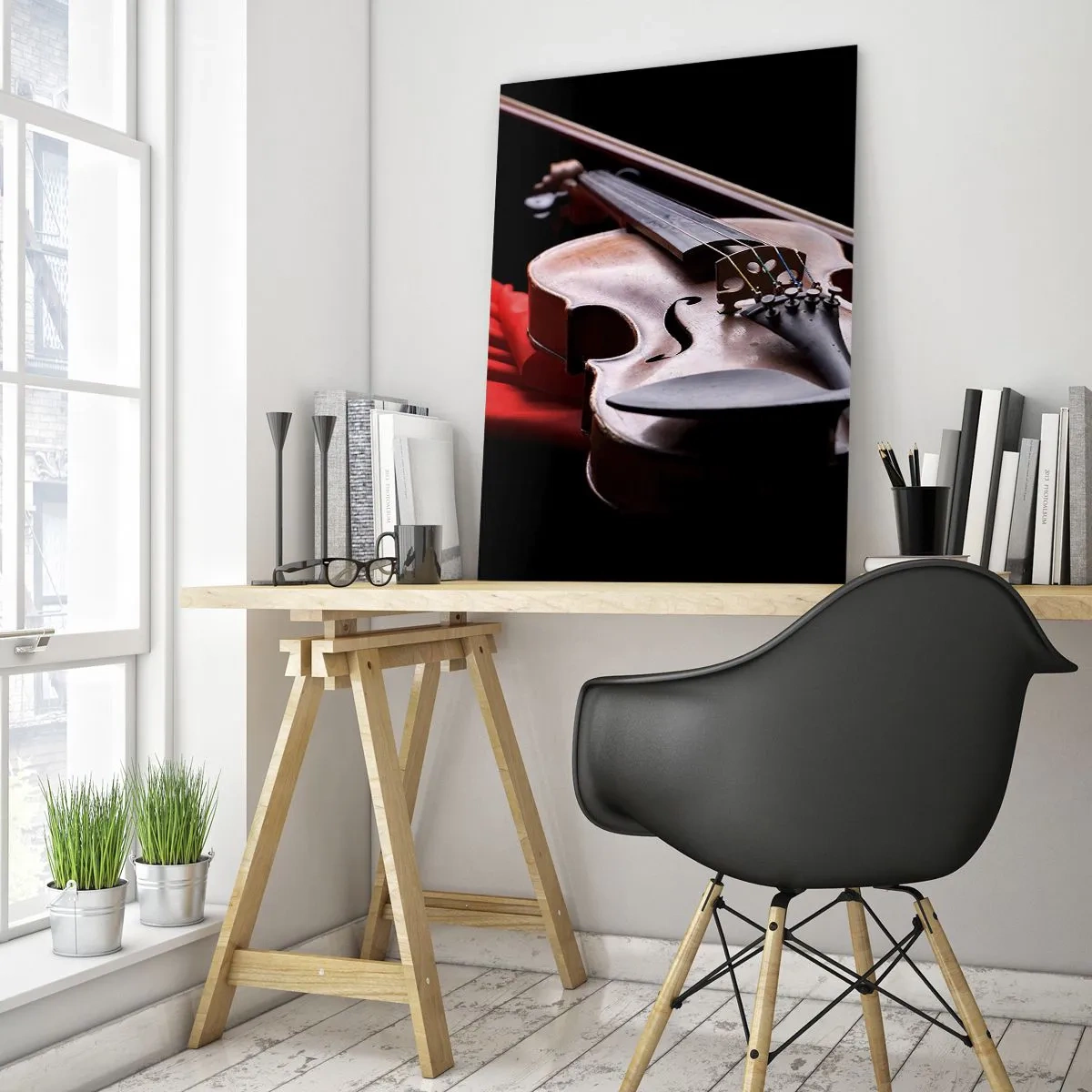 Üveg kép - Érzések zenéje - 50x70 cm