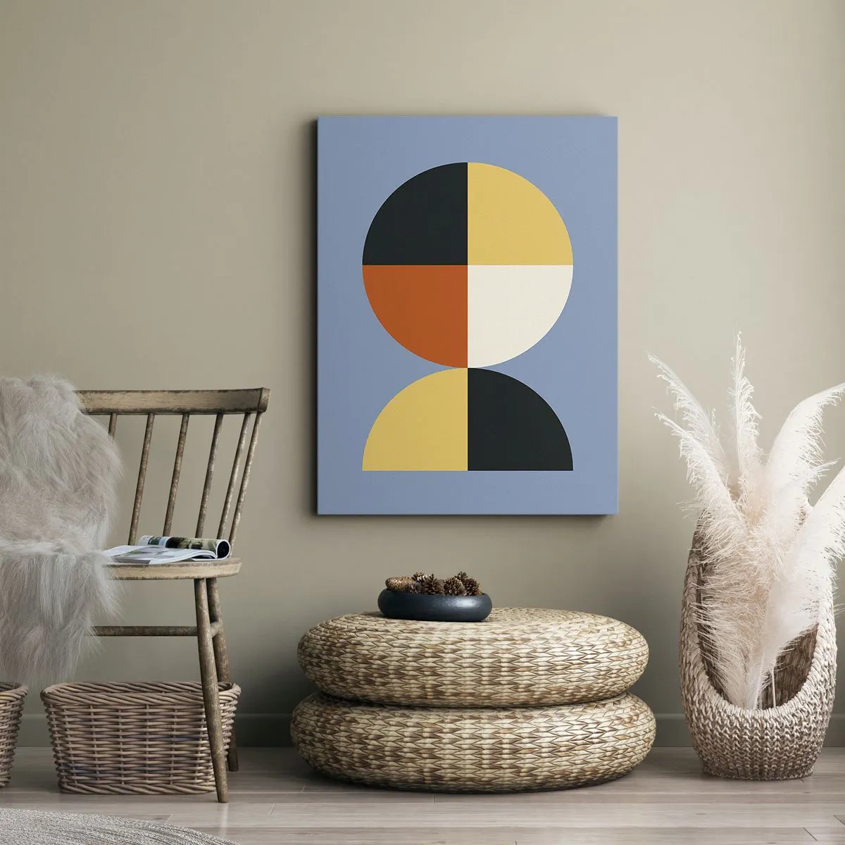 Vászonkép - Nézd és számolj - 65x120 cm