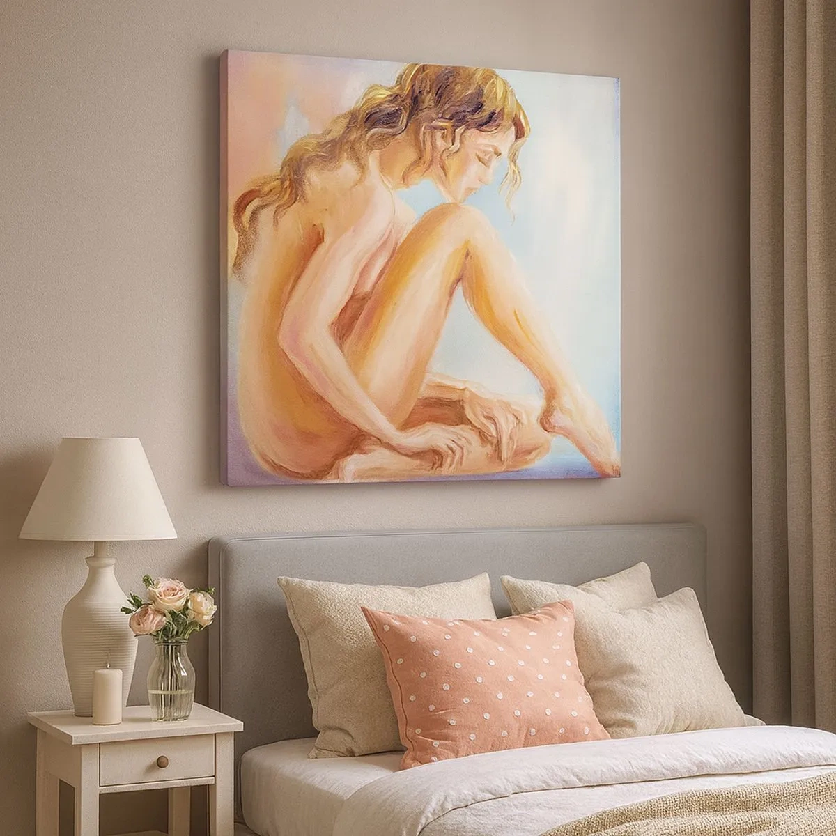 Vászonkép - A fiatalság cselekedete - 30x30 cm