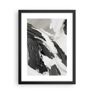 Poszter fehér keretben - Absztrakció érzékkel - 30x40 cm