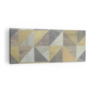 Vászonkép - A háromszög szögében - 100x40 cm