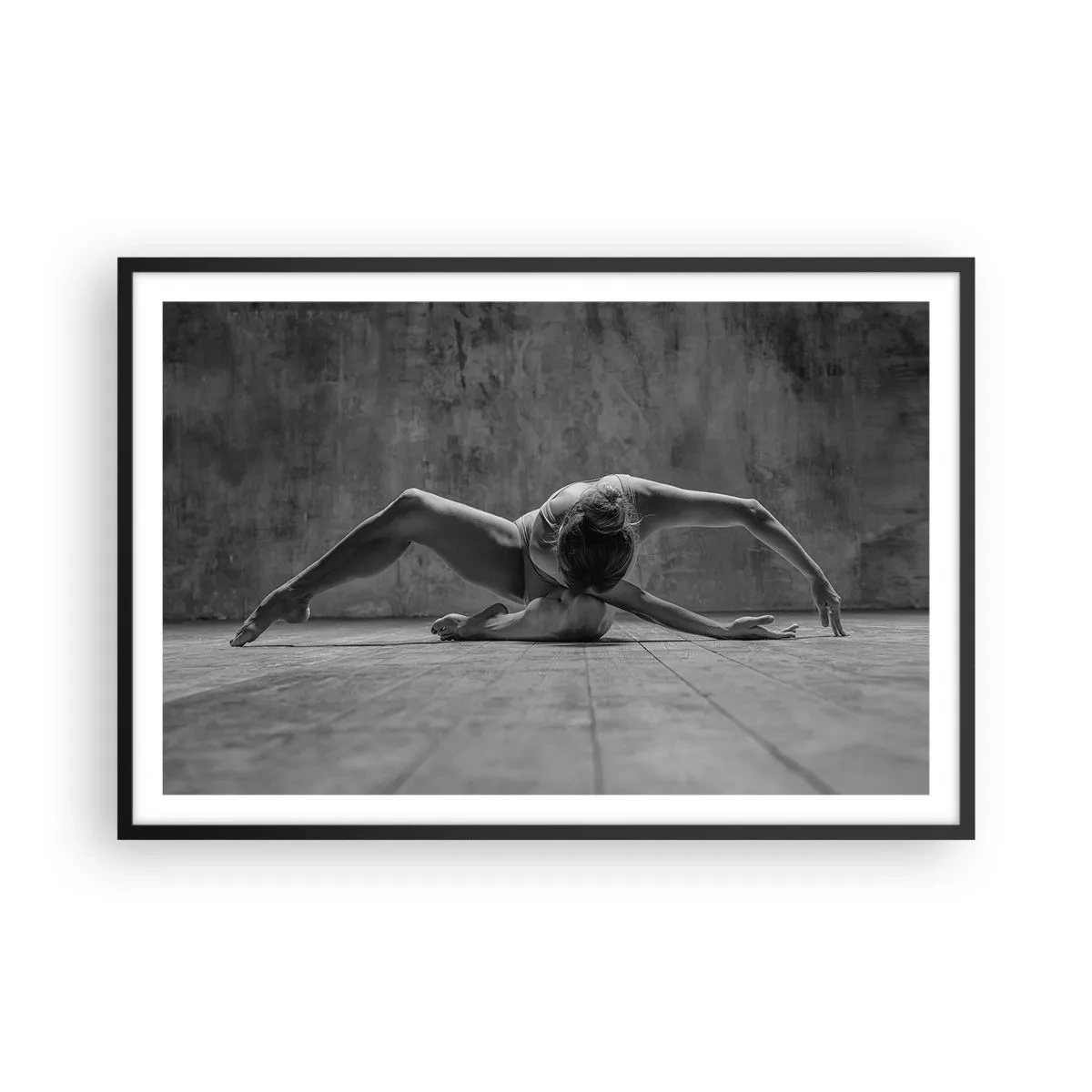 Poszter fehér keretben - Előkerített szimmetria  - 91x61 cm