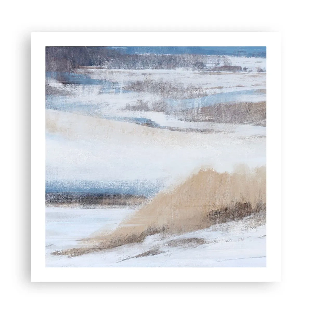 Poszter - Téli kompozíció - 60x60 cm