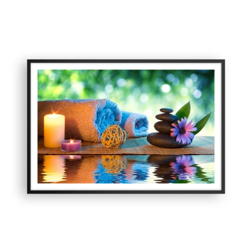 Poszter fehér keretben - Idő a testnek - 91x61 cm