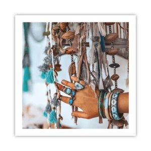 Poszter - Helyi kincsek - 60x60 cm