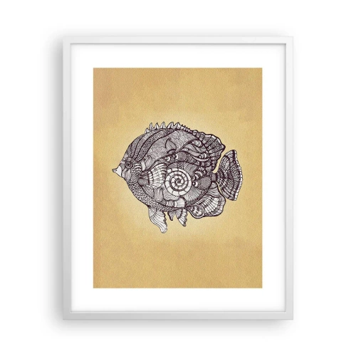 Poszter fekete keretben - A díszek óceánjából - 40x50 cm