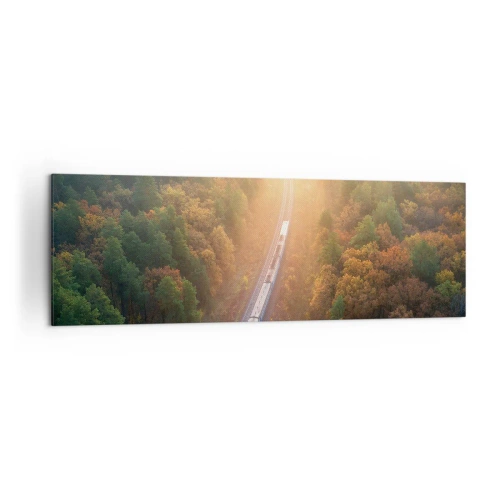 Vászonkép - Őszi utazás - 160x50 cm
