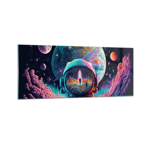 Üveg kép - A filozófusok sosem álmodtak erről - 100x40 cm