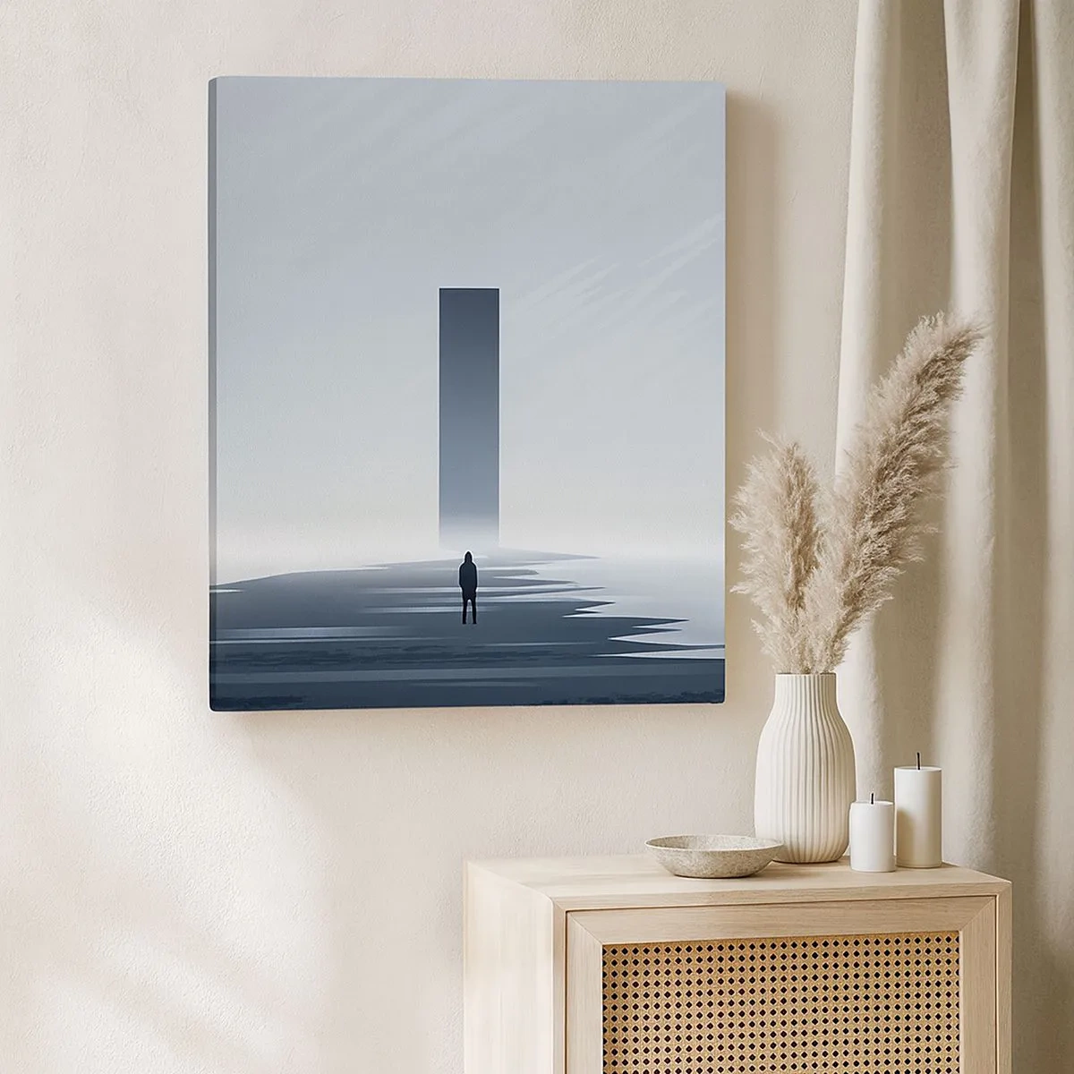 Vászonkép - Lehetőség vagy fenyegetés? - 30x30 cm