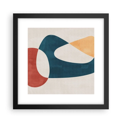 Poszter fehér keretben - Befolyások és metamorfózisok - 30x30 cm