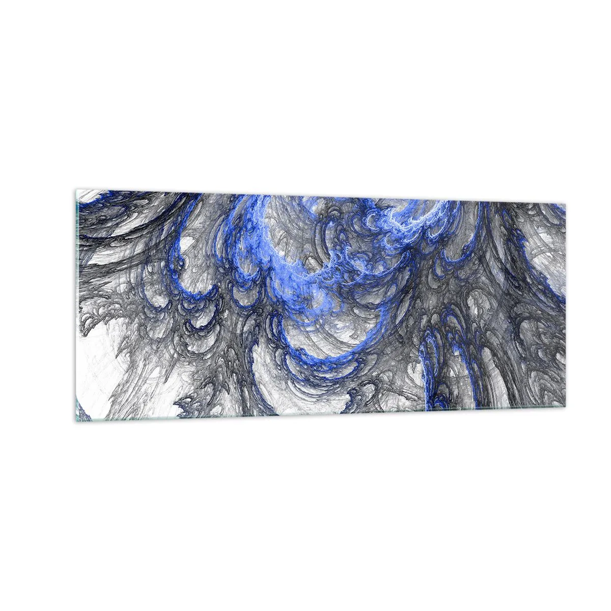 Üveg kép - Egy hullám születése - 100x40 cm