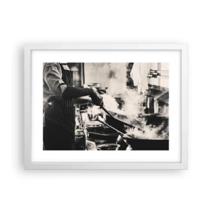 Poszter fekete keretben - Az ízek alkímiája - 40x30 cm