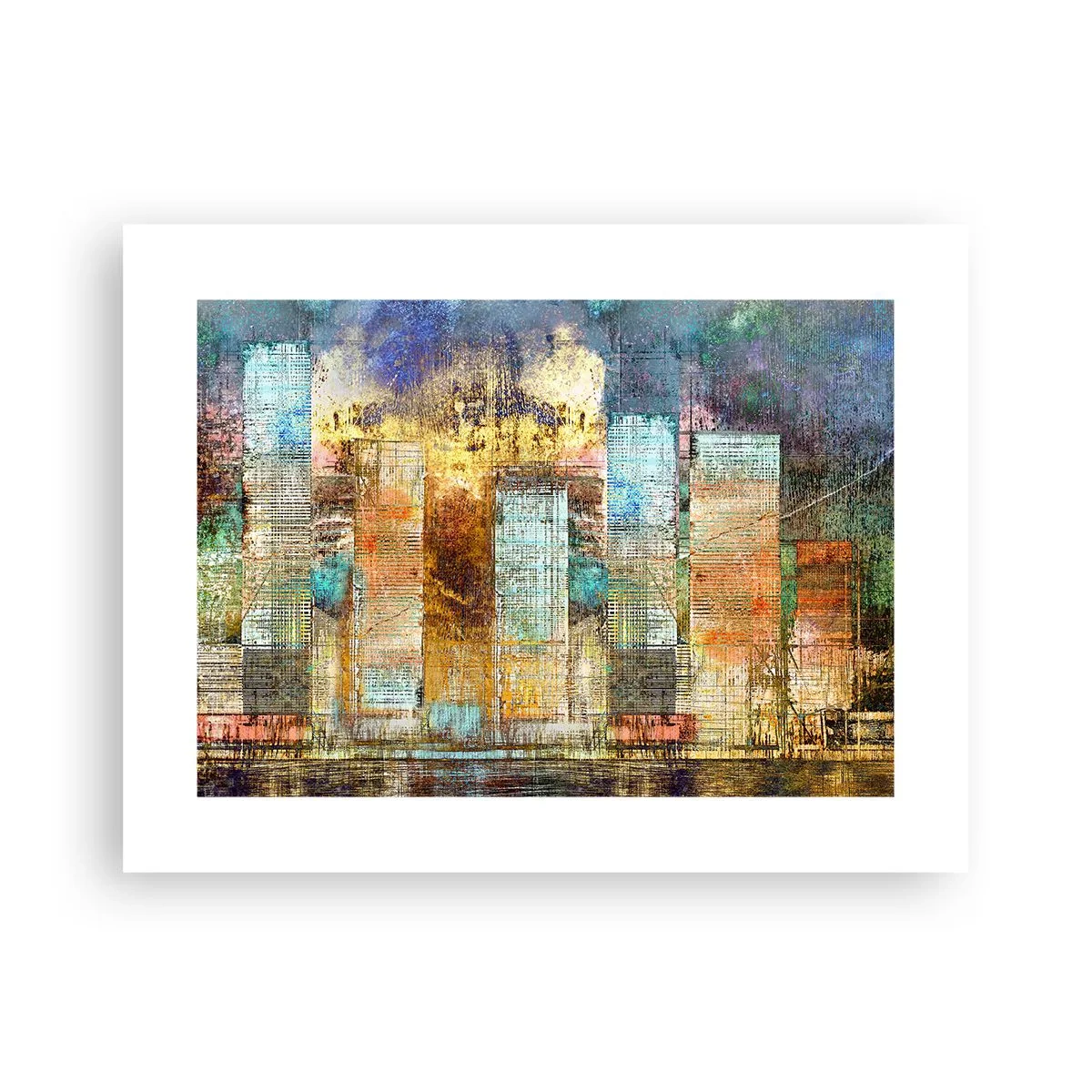 Poszter - Napfényes metropolisz - 40x30 cm