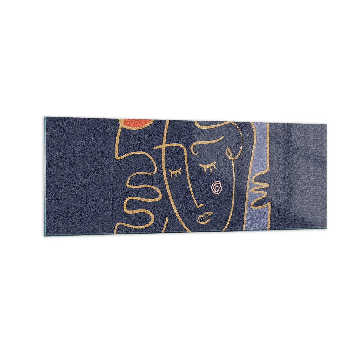 Üveg kép - Álmodozásban - 140x50 cm