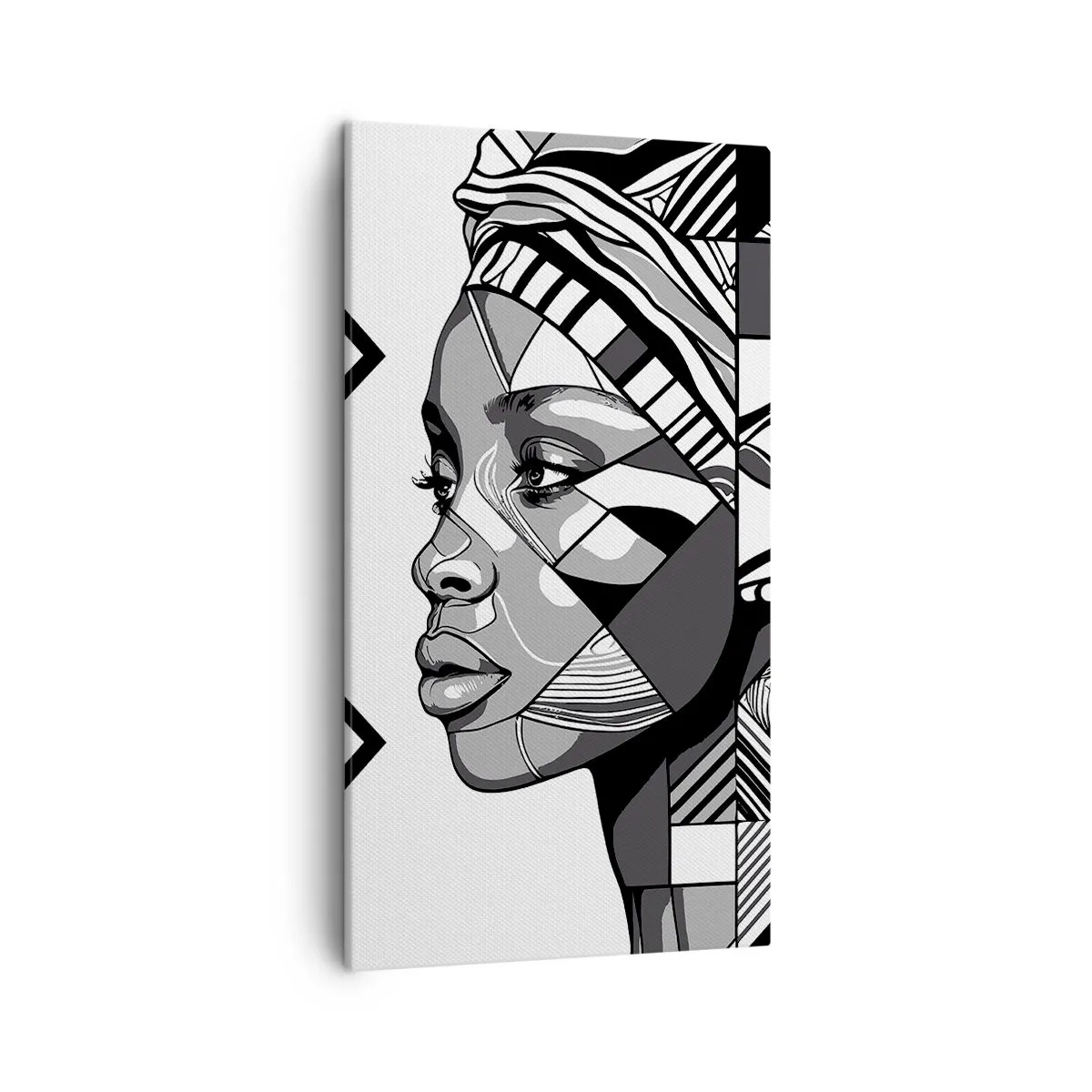 Vászonkép - Etnikai portré - 45x80 cm