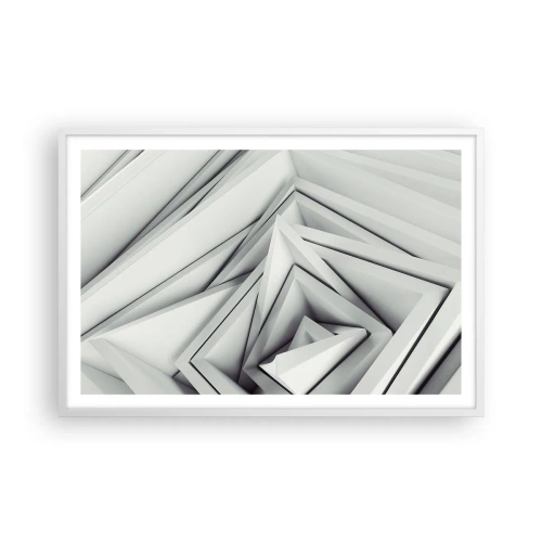 Poszter fekete keretben - Éles szögek bimbóznak - 91x61 cm